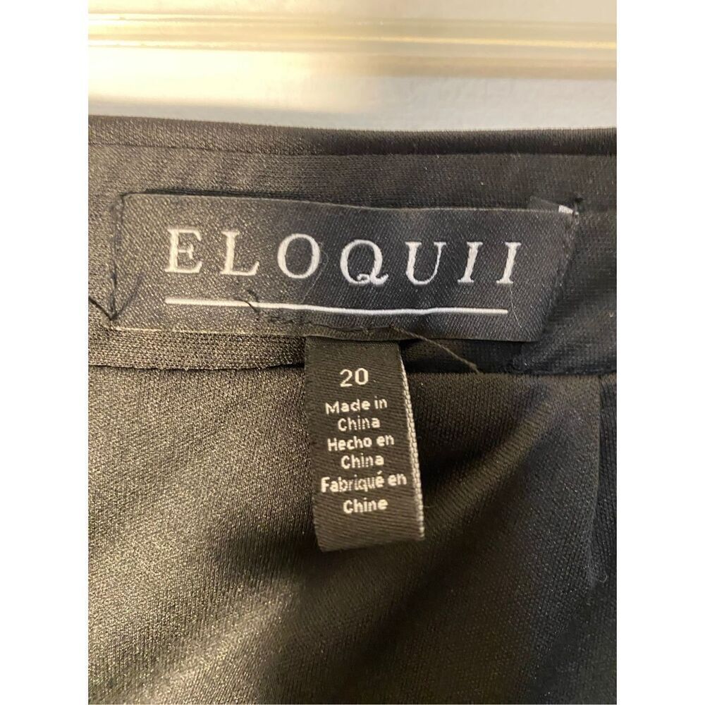 Eloquii women’s black, sequin maxi skirt, whimsigoth dramatic, Gothic chic, 20 - Picture 6 of 6
